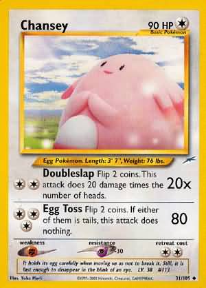 Chansey (31/105) [Neo Destiny Unlimited] - Destination Retro