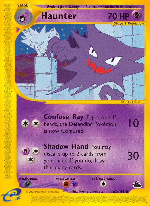 Haunter (63/144) [Skyridge] - Destination Retro
