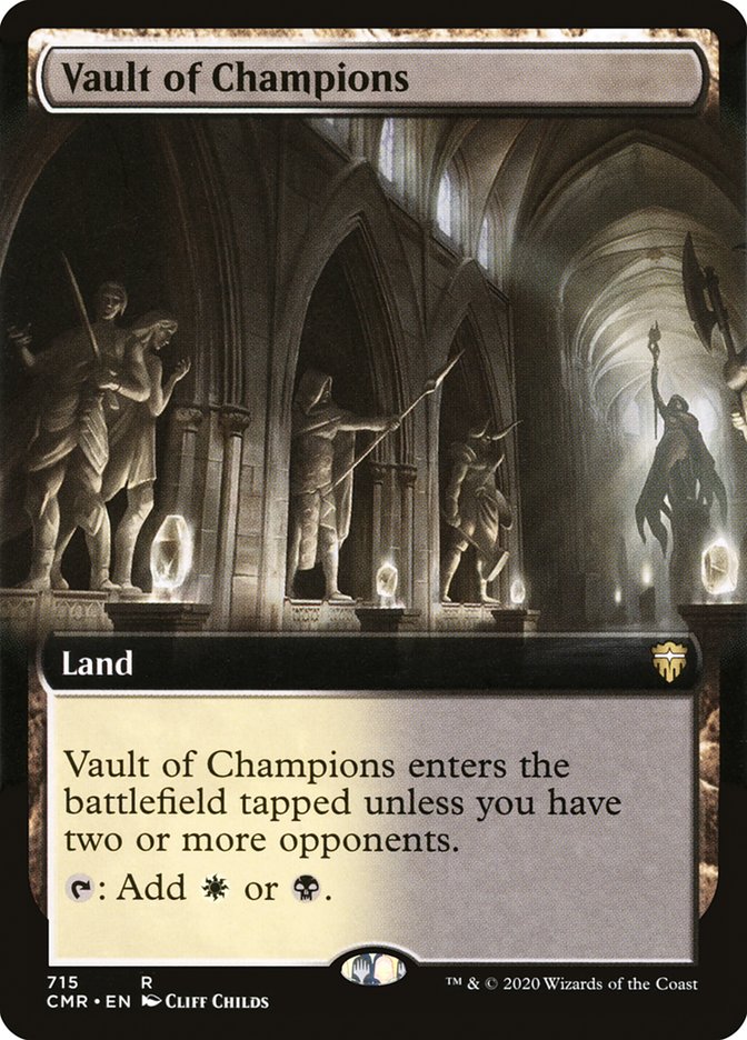 Vault of Champions (Extended) [Commander Legends] - Destination Retro