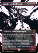 Capricious Hellraiser (Borderless Ichor) [Phyrexia: All Will Be One] - Destination Retro