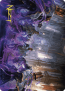 Eerie Interference Art Card (Gold-Stamped Signature) [Wilds of Eldraine Art Series] - Destination Retro