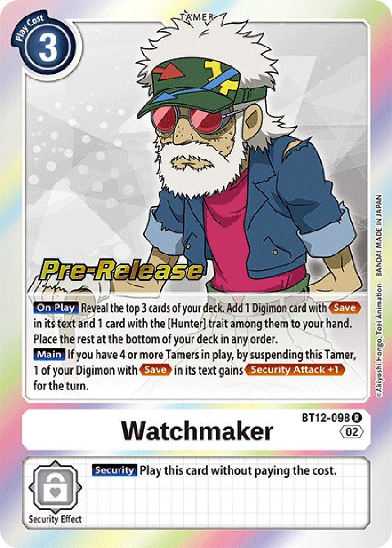 Watchmaker [BT12-098] [Across Time Pre-Release Cards] - Destination Retro