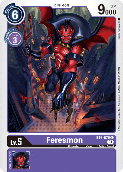 Feresmon [BT6-076] [Double Diamond] - Destination Retro