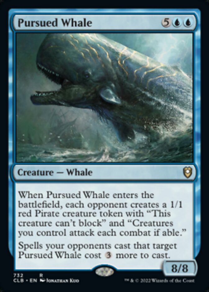 Pursued Whale [Commander Legends: Battle for Baldur's Gate] - Destination Retro
