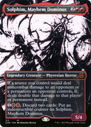Solphim, Mayhem Dominus (Borderless Ichor) [Phyrexia: All Will Be One] - Destination Retro