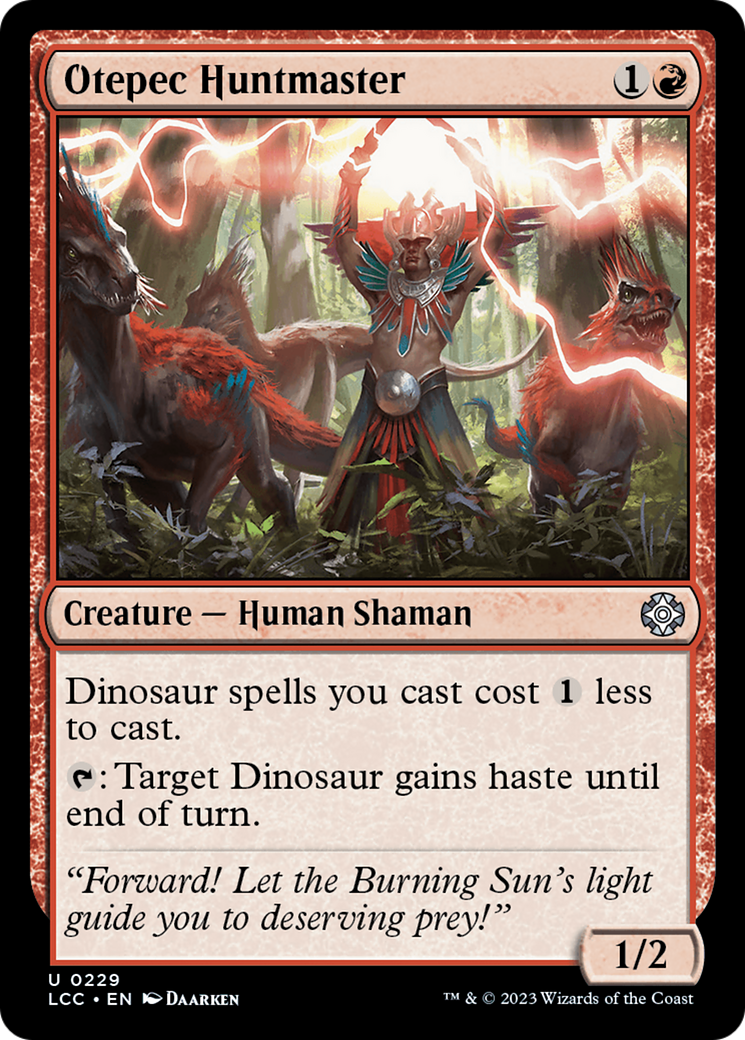 Otepec Huntmaster [The Lost Caverns of Ixalan Commander] - Destination Retro