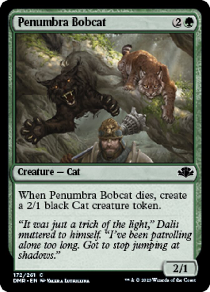 Penumbra Bobcat [Dominaria Remastered] - Destination Retro
