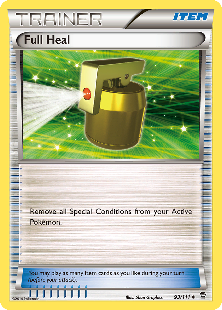 Full Heal (93/111) [XY: Furious Fists] - Destination Retro