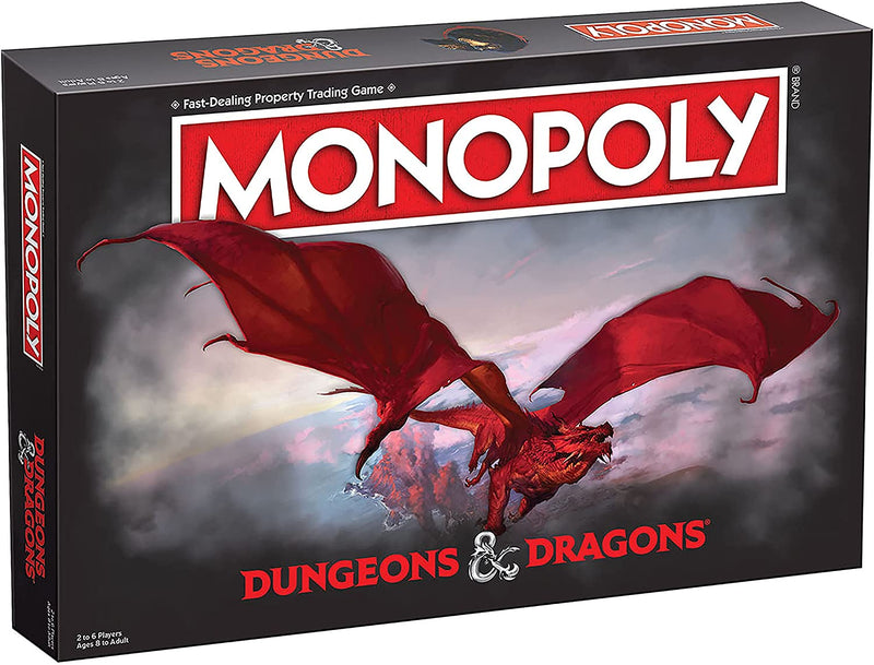Dungeons & Dragons Monopoly - Destination Retro