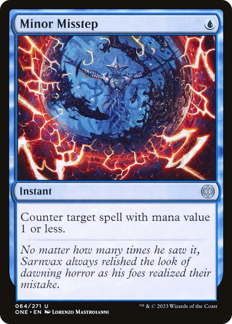Minor Misstep [Phyrexia: All Will Be One] - Destination Retro