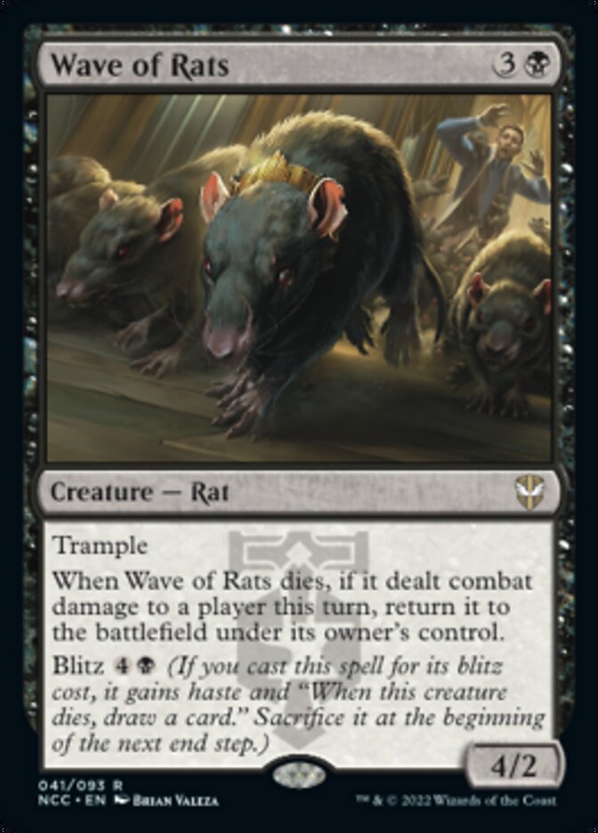 Wave of Rats [Streets of New Capenna Commander] - Destination Retro