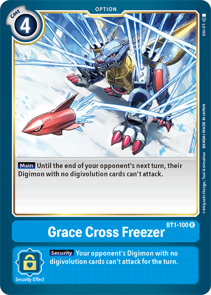 Grace Cross Freezer [BT1-100] [Release Special Booster Ver.1.5] - Destination Retro