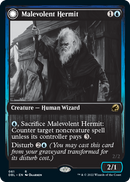 Malevolent Hermit // Benevolent Geist [Innistrad: Double Feature] - Destination Retro