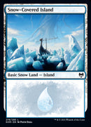 Snow-Covered Island (278) [Kaldheim] - Destination Retro