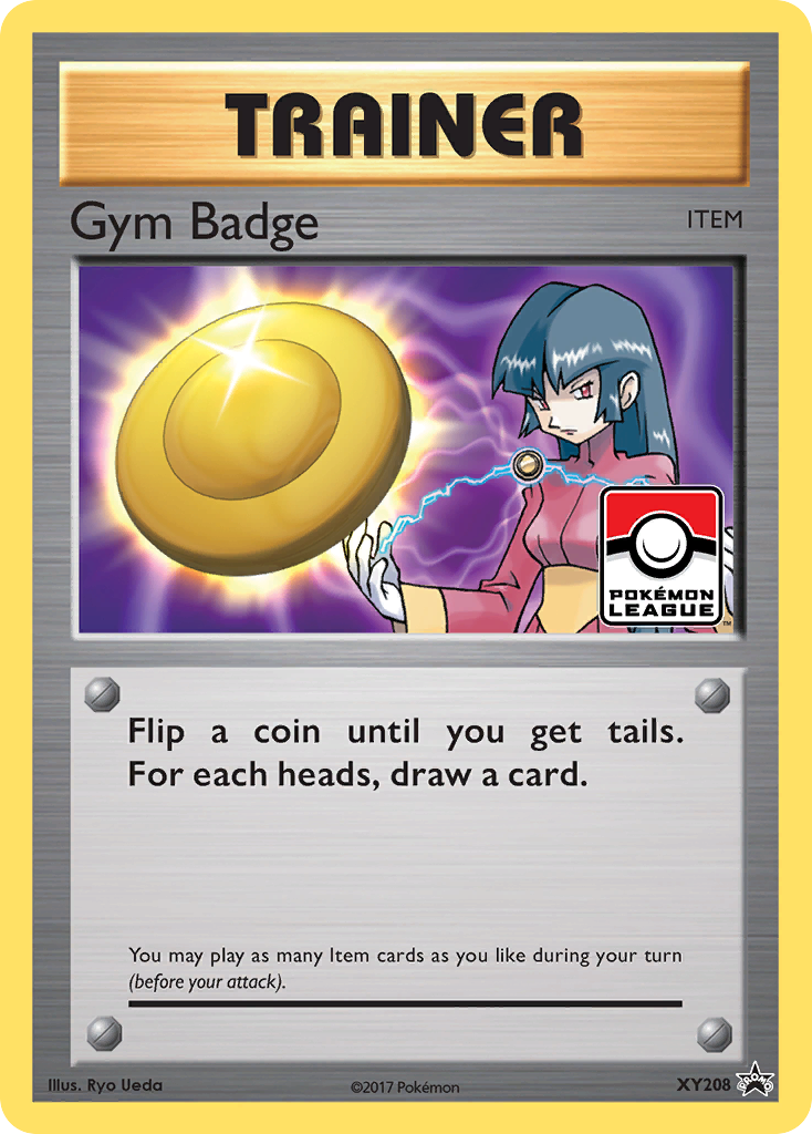 Gym Badge (XY208) (Sabrina) [XY: Black Star Promos] - Destination Retro