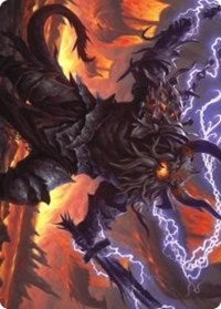 Kardur, Doomscourge Art Card [Kaldheim: Art Series] - Destination Retro