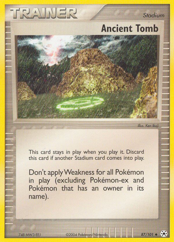 Ancient Tomb (87/101) [EX: Battle Stadium] - Destination Retro