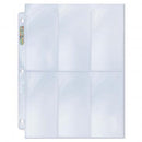6-Pocket Platinum Page with 2-1/2" X 5-1/4" Pockets - Destination Retro