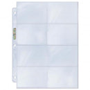 8-Pocket Platinum Page with 3-1/2" X 2-3/4" Pockets - Destination Retro