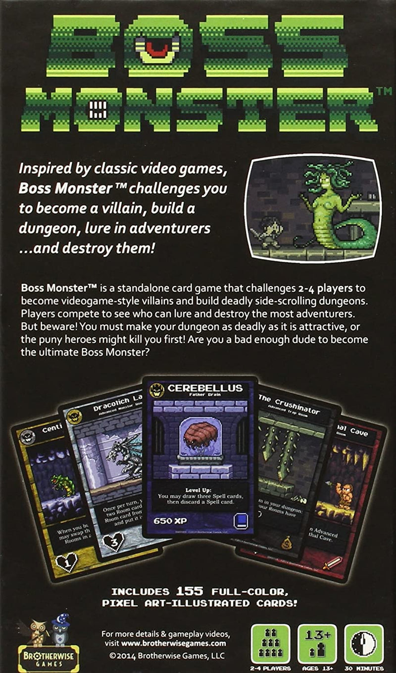 Boss Monster: The Dungeon Building Card Game - Destination Retro