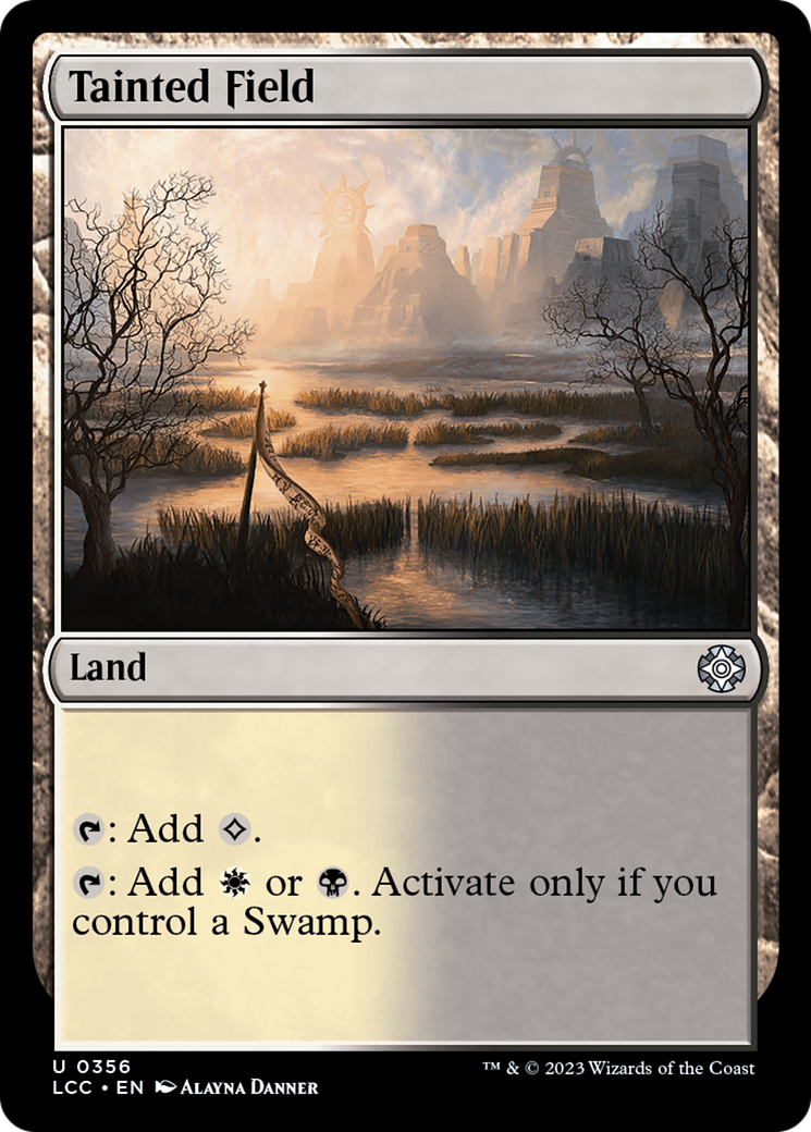 Tainted Field [The Lost Caverns of Ixalan Commander] - Destination Retro
