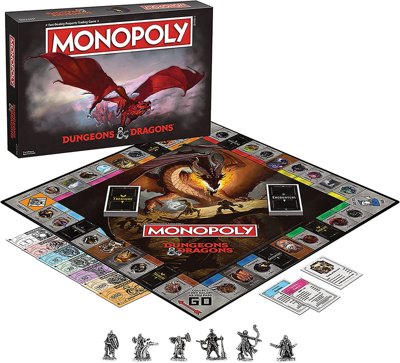 Dungeons & Dragons Monopoly - Destination Retro