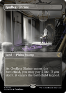 Godless Shrine (Borderless) [Ravnica: Clue Edition] - Destination Retro