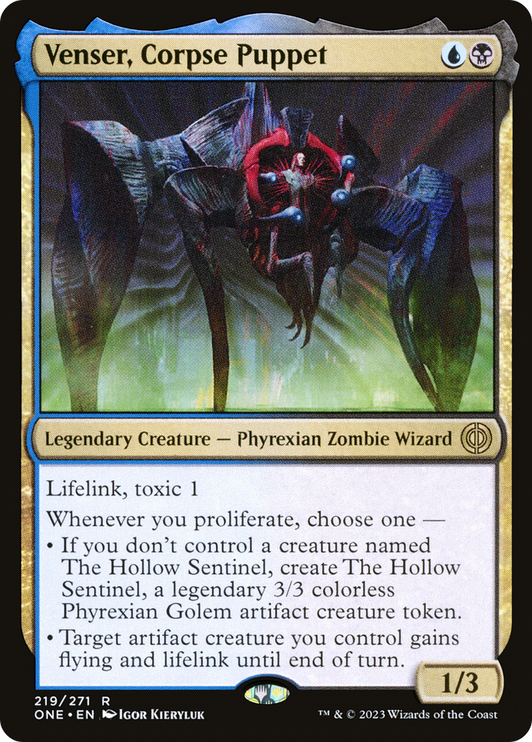Venser, Corpse Puppet [Phyrexia: All Will Be One] - Destination Retro
