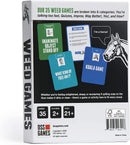 Weed Games: For People Who Never Get Stoned (Except When They Do) Card Game - Destination Retro