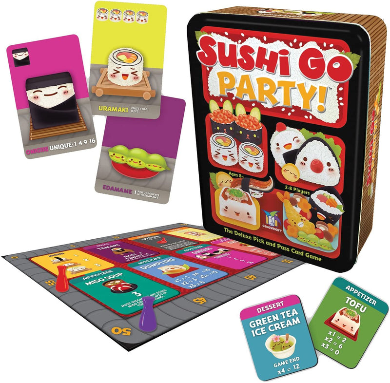 SushiGoParty! Card Game - Destination Retro