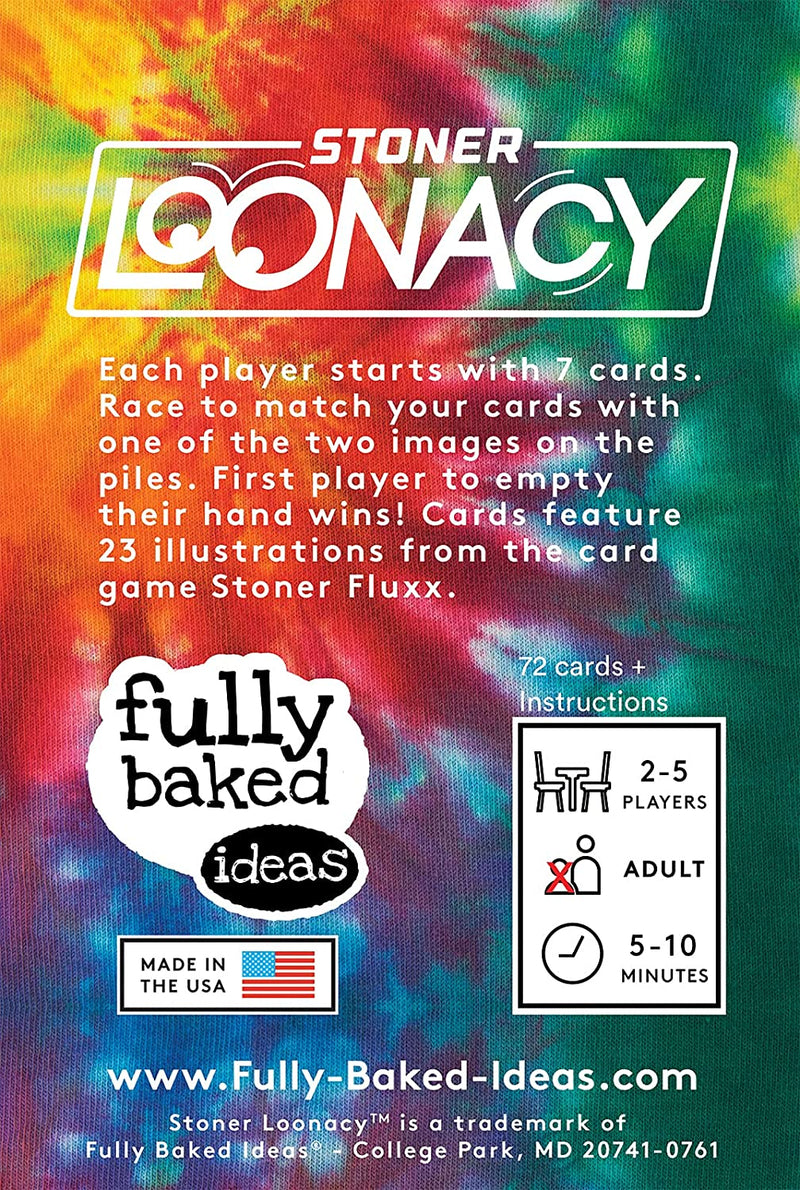Stoner Loonacy Card Game - Destination Retro