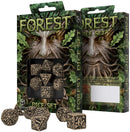 SUPPLIES - DICE - FOREST DICE SET: BEIGE/BLACK - Destination Retro