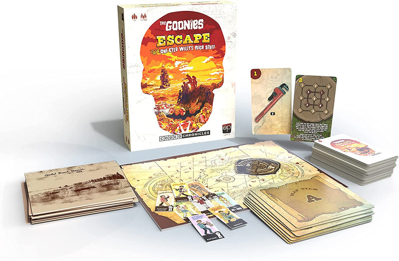 The Goonies: Escape with One-Eyed Willy’s Rich Stuff - A Coded Chronicles Game | Escape Room Game for Kids & Adults | Featuring Puzzles and Goonies Characters - Destination Retro