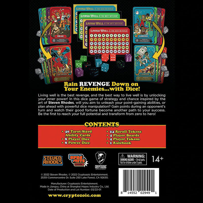 Living Well is The Best Revenge Steven Rhodes Games VOL 2 - Destination Retro