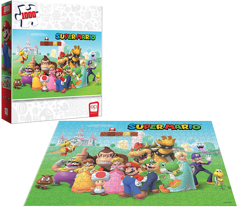 Puzzles - Super Mario - Mushroom Kingdom - 1000 Pieces - Destination Retro