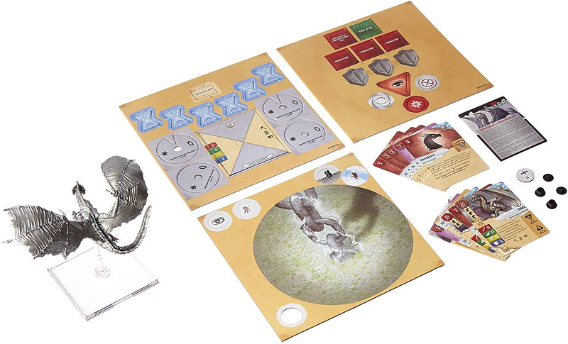 DUNGEONS & DRAGONS - MINIATURE FIGURE - ATTACK WING WAVE 3: SILVER DRAGON EXPANSION SET - Destination Retro