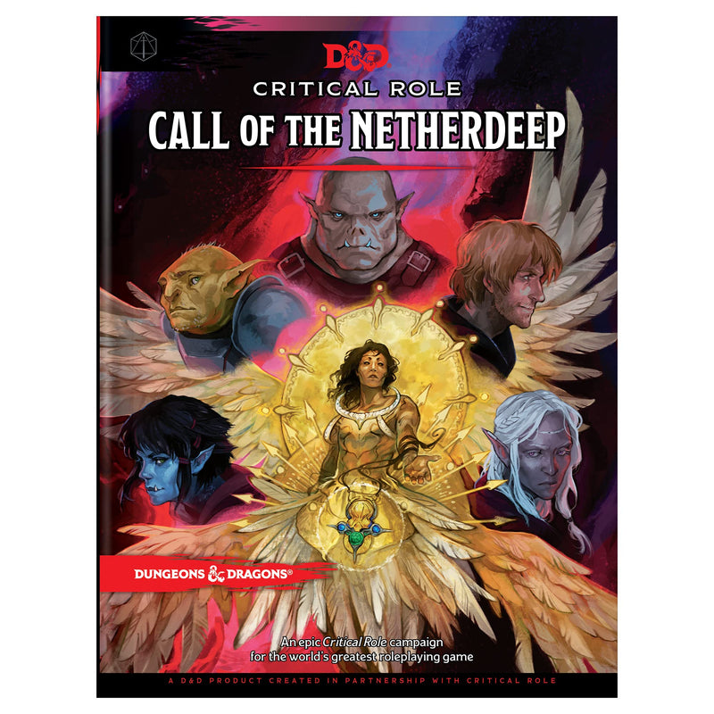 DUNGEONS & DRAGONS - ADVENTURE BOOK - CALL OF THE NETHERDEEP - Destination Retro