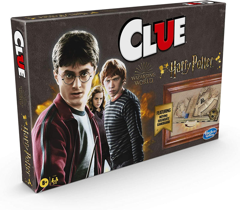 Clue: Wizarding World Harry Potter Edition Mystery Board Game for 3-5 Players, Kids Ages 8 and Up - Destination Retro