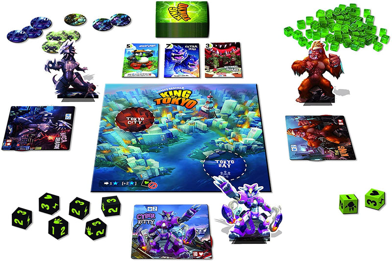 King of Tokyo: New Edition Board Game - Destination Retro