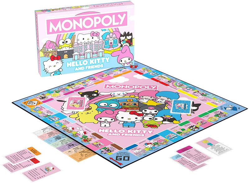 Monopoly - Hello Kitty and Friends - Destination Retro