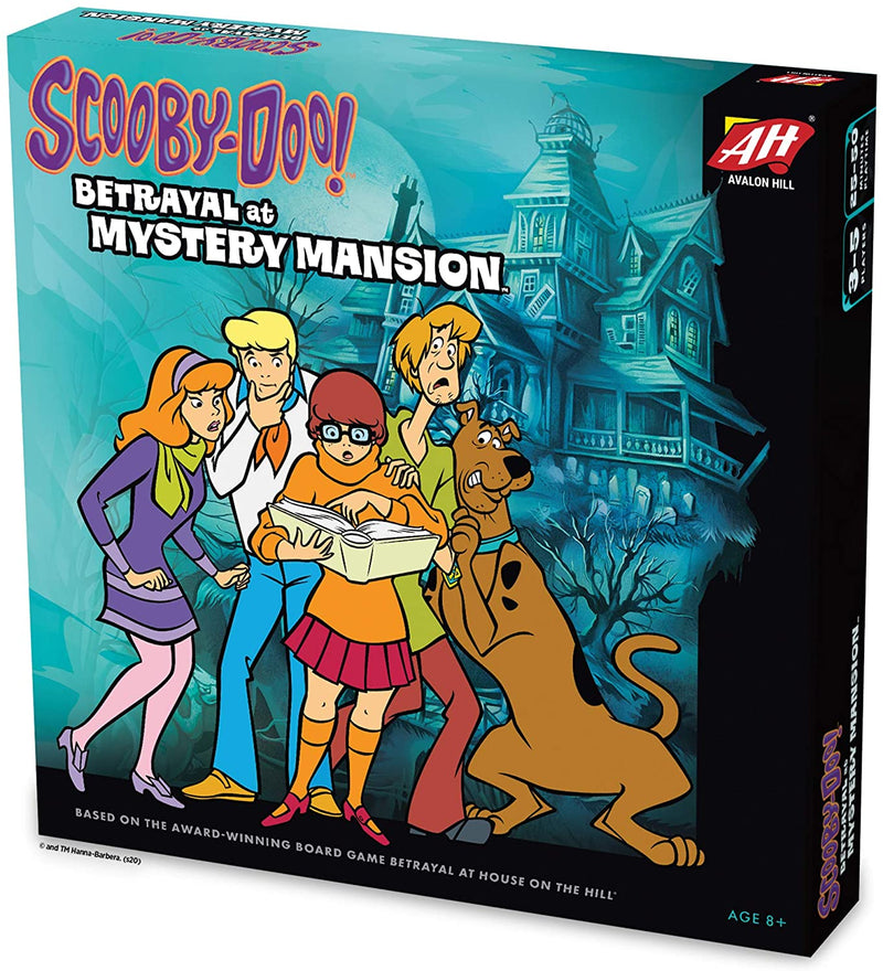 SCOOBY-DOO BETRAYAL AT MYSTERY MANSION BOARD GAME - Destination Retro