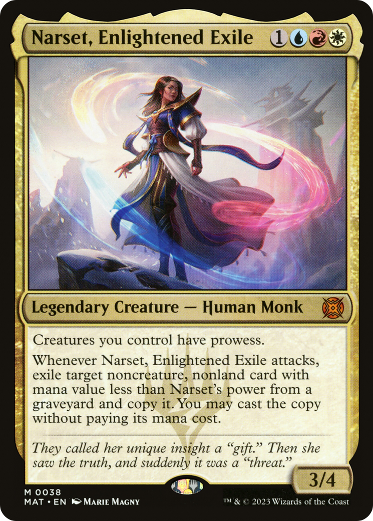 Narset, Enlightened Exile [March of the Machine: The Aftermath] - Destination Retro