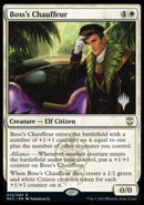 Boss's Chauffeur (Promo Pack) [Streets of New Capenna Commander Promos] - Destination Retro