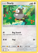 Starly (81/111) [Sun & Moon: Crimson Invasion] - Destination Retro