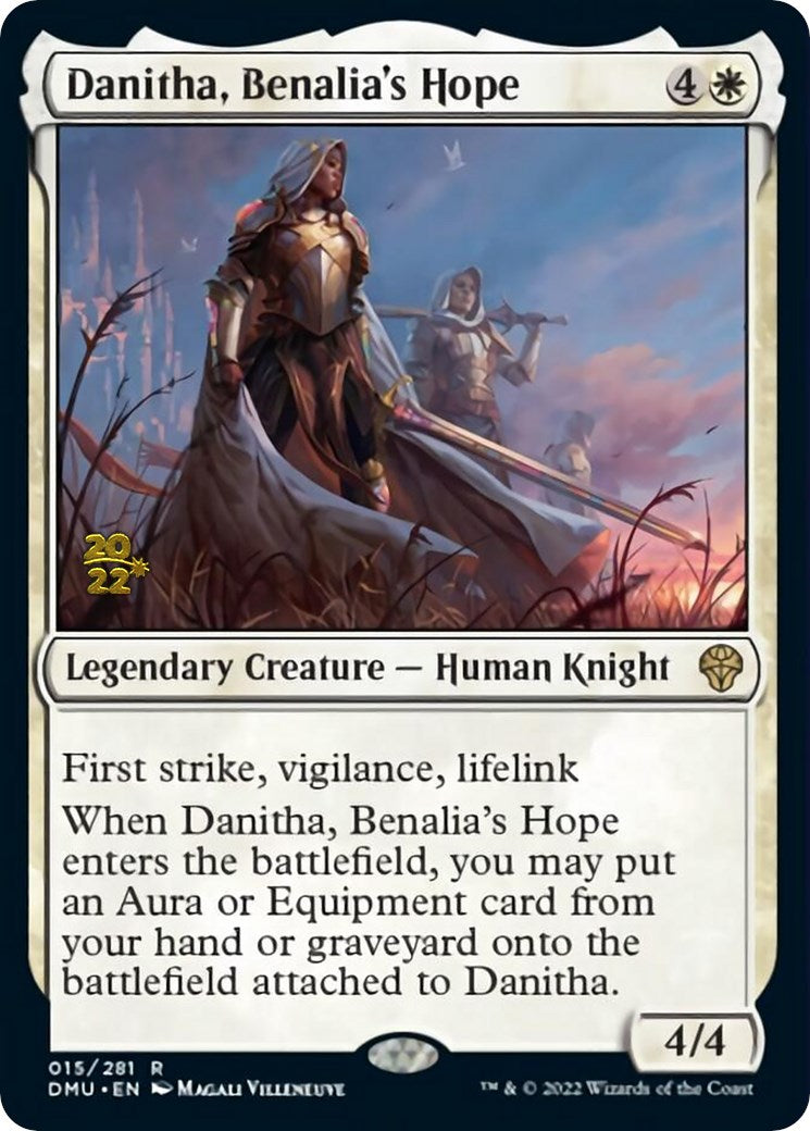 Danitha, Benalia's Hope [Dominaria United Prerelease Promos] - Destination Retro