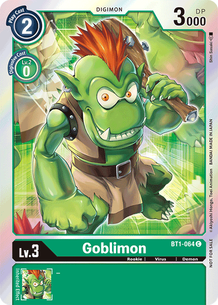 Goblimon [BT1-064] (Event Pack) [Release Special Booster Ver.1.0 Promos] - Destination Retro