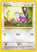Rattata (61/102) [Base Set Shadowless Unlimited] - Destination Retro