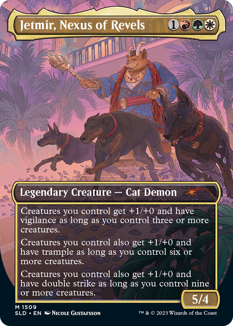Jetmir, Nexus of Revels // Jetmir, Nexus of Revels [Secret Lair Commander Deck: Raining Cats and Dogs] - Destination Retro