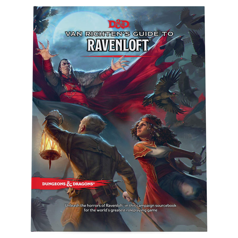 DUNGEONS & DRAGONS - ADVENTURE BOOK - VAN RICHTEN'S GUIDE TO RAVENLOFT - Destination Retro