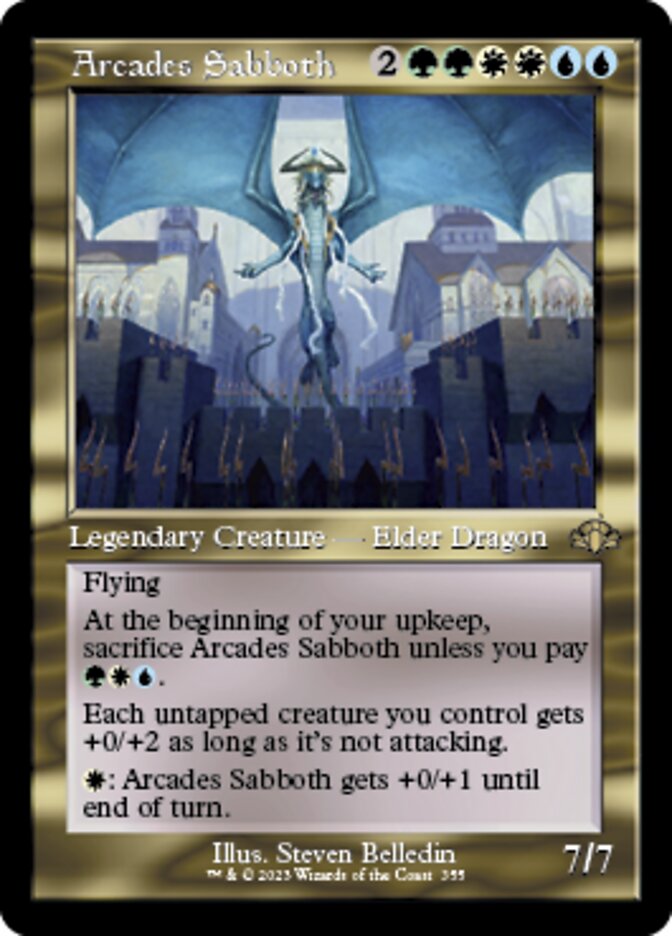 Arcades Sabboth (Retro) [Dominaria Remastered] - Destination Retro